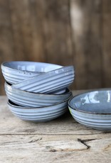 Lavandoux Schaaltje 14 cm set van 5 - blauw groen