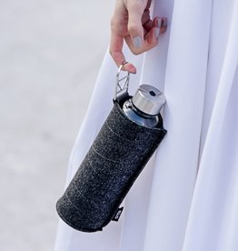 Equa mismatch Waterfles met hoes - glas