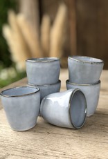 Lavandoux Espresso kopje - set van 6 - blauw