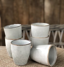 Lavandoux Koffiebeker set van 6 - grijs