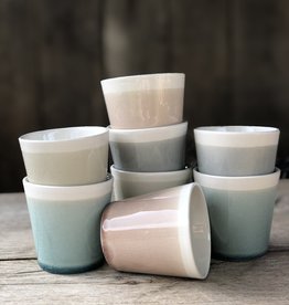 Lavandoux Beker  set van 8 pastel