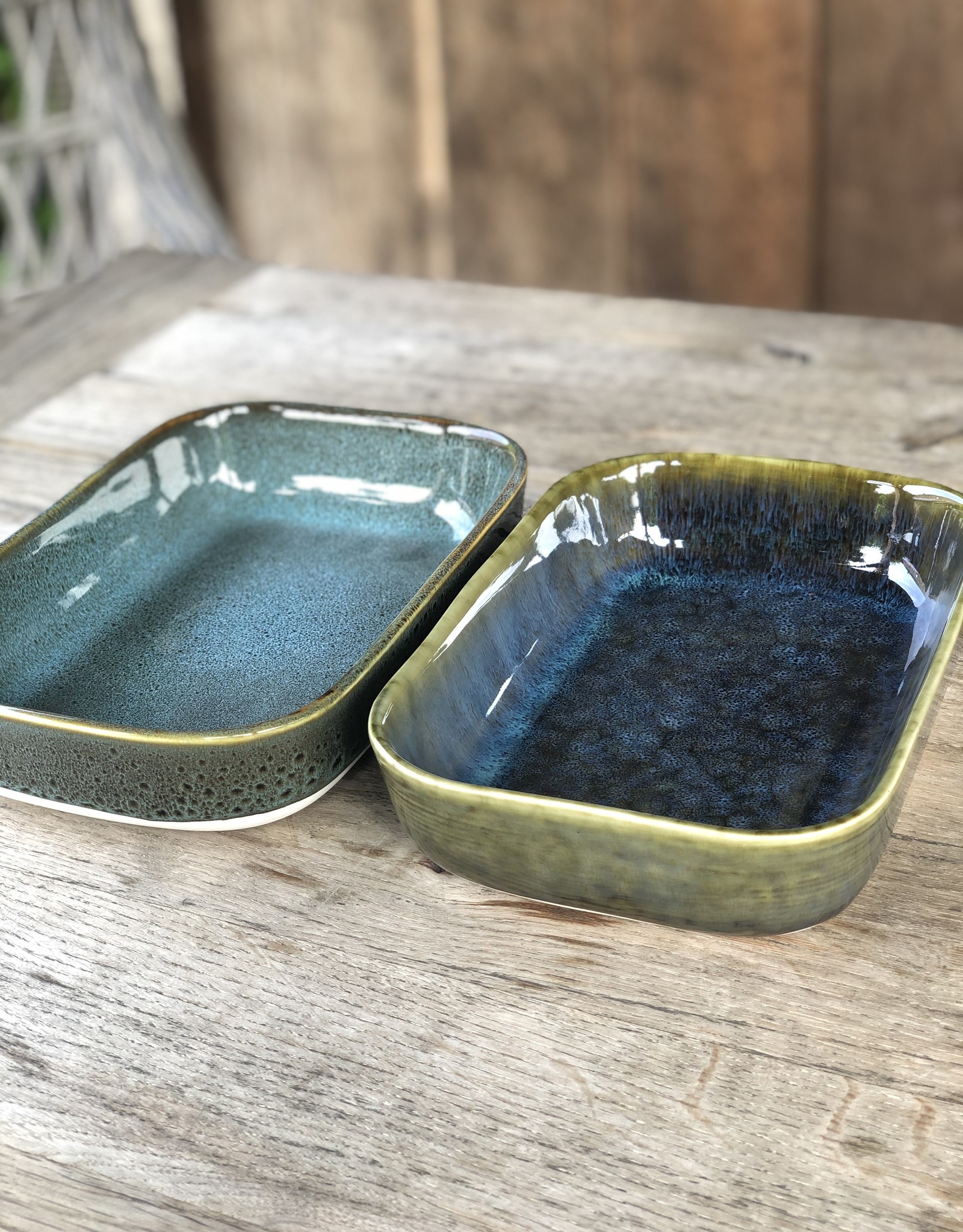 Elzet Ovenschaal  Stoneware- set van 2