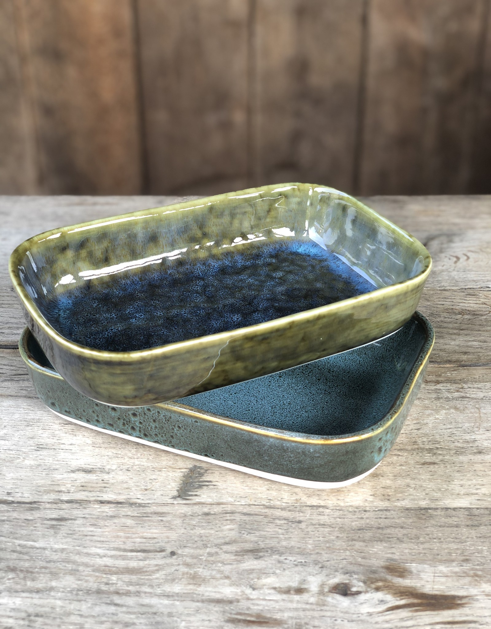 Elzet Ovenschaal  Stoneware- set van 2