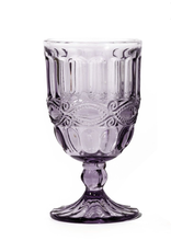 Solagne Tognana Wijnglas  set van 6 - vintage paars