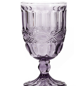 Solagne Tognana Wijnglas  set van 6 - vintage paars