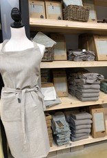 Linen & More Keukenschort-set 4 delig - Beige
