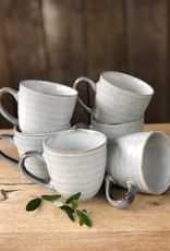 Mica decorations Mok Tabo  Large -set van 6 - grijs