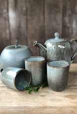 Mica decorations Beker Tabo - set van 6 - groen
