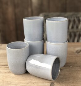 Beker  set van 6 - blauw