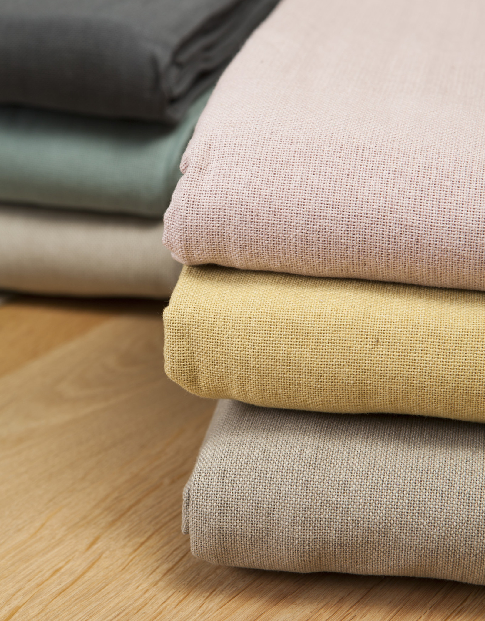 Linen & More Tafellaken 'linnen'  - Pampas geel