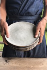 Lavandoux Ontbijtbord set van 6  - grijs groen