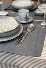 Linen & More Placemat set 4 - Dark grey