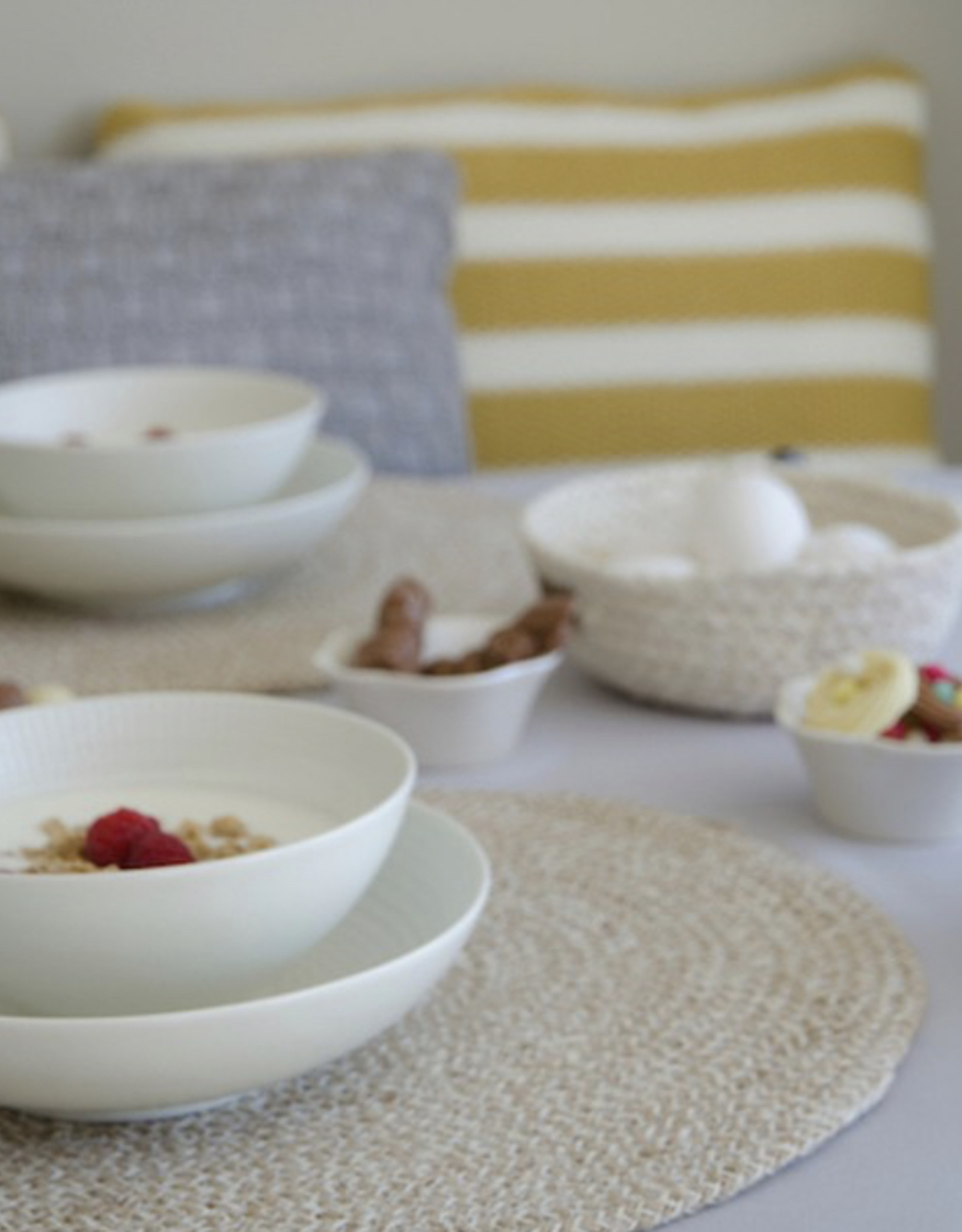 Dixie Sweden Placemat  jute 6 stuks - Ella pure natural