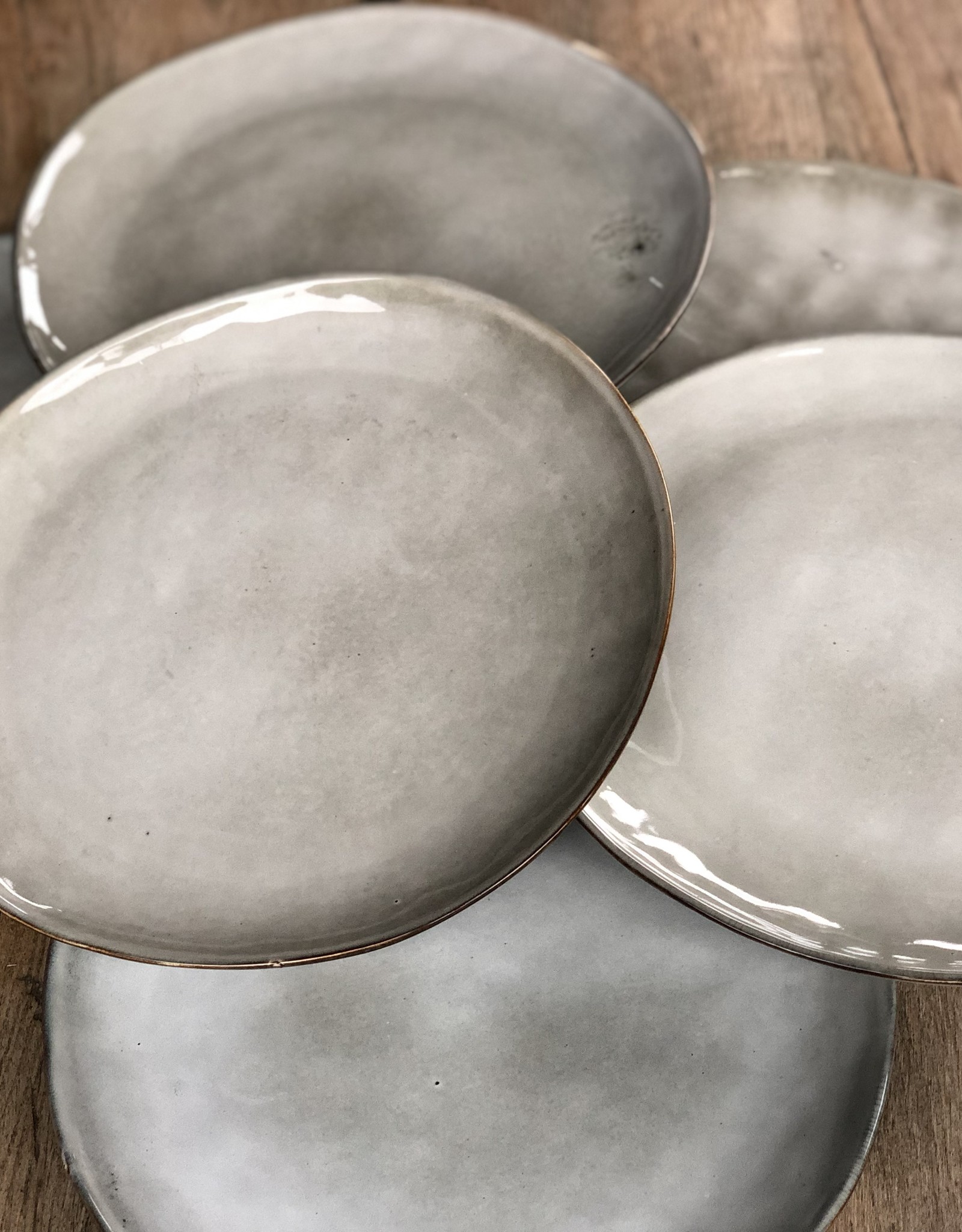 Lavandoux Dinerbord set van 8  - Groen mix