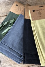 Linen & More Keukendoek set van 3 - pampas yellow