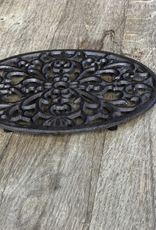 Pannenonderzetter -gietijzer- zwart