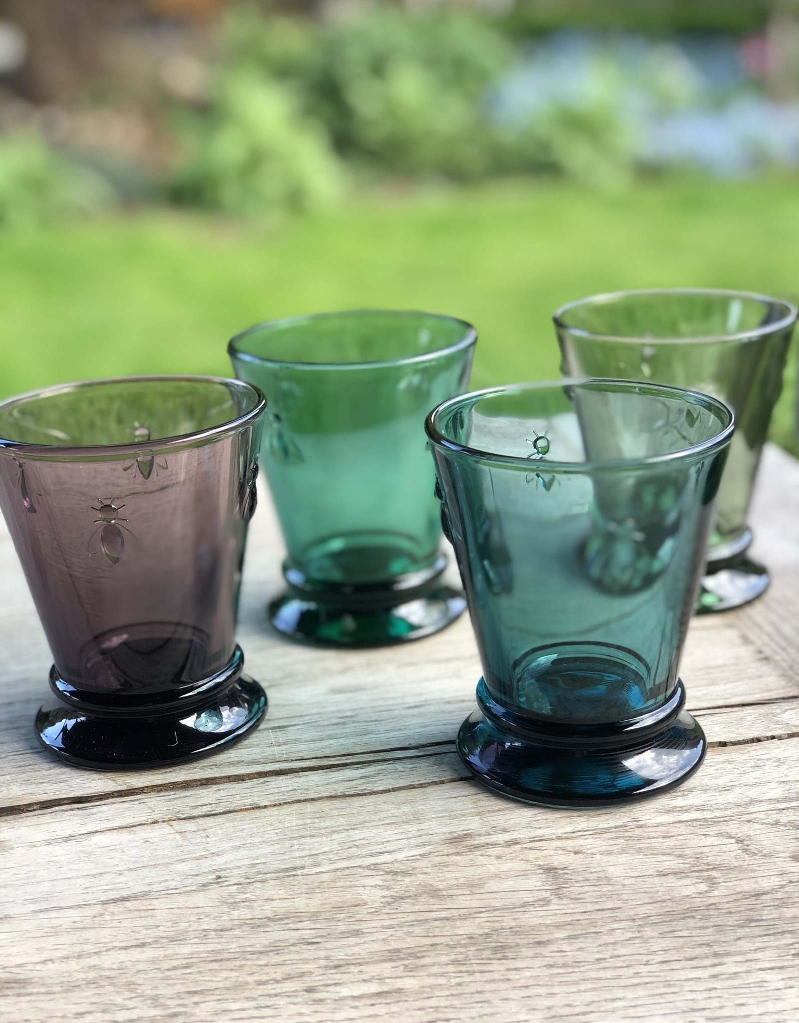 betalen lekkage als resultaat Water glazen set van 4 van Gobelet Abeille couleurs. - Trendykoken