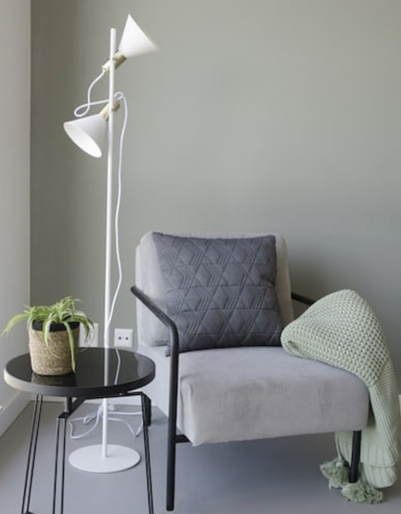 Home Delight Vloerlamp Axel wit