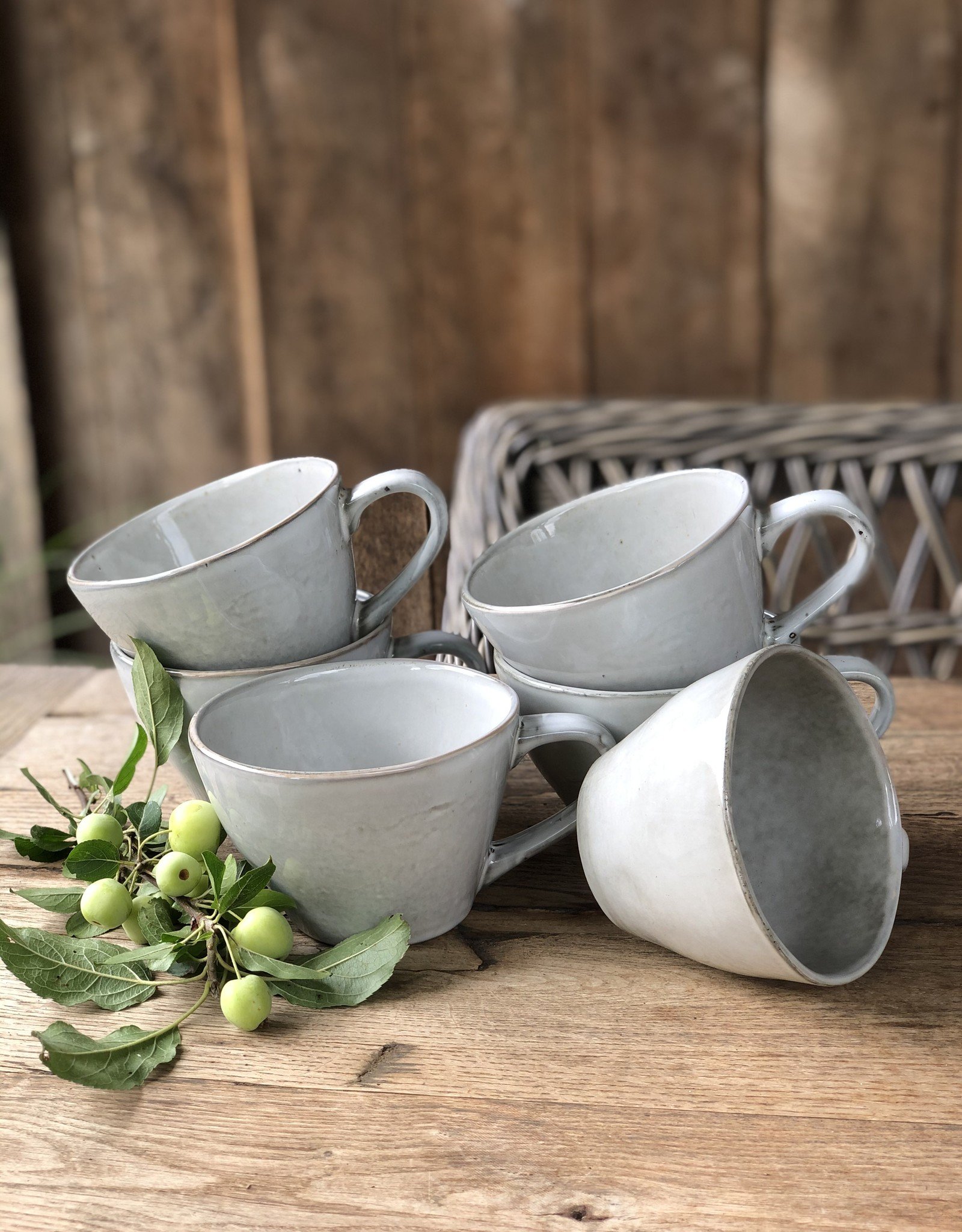 Lavandoux Soepkom - 4 stuks grijs