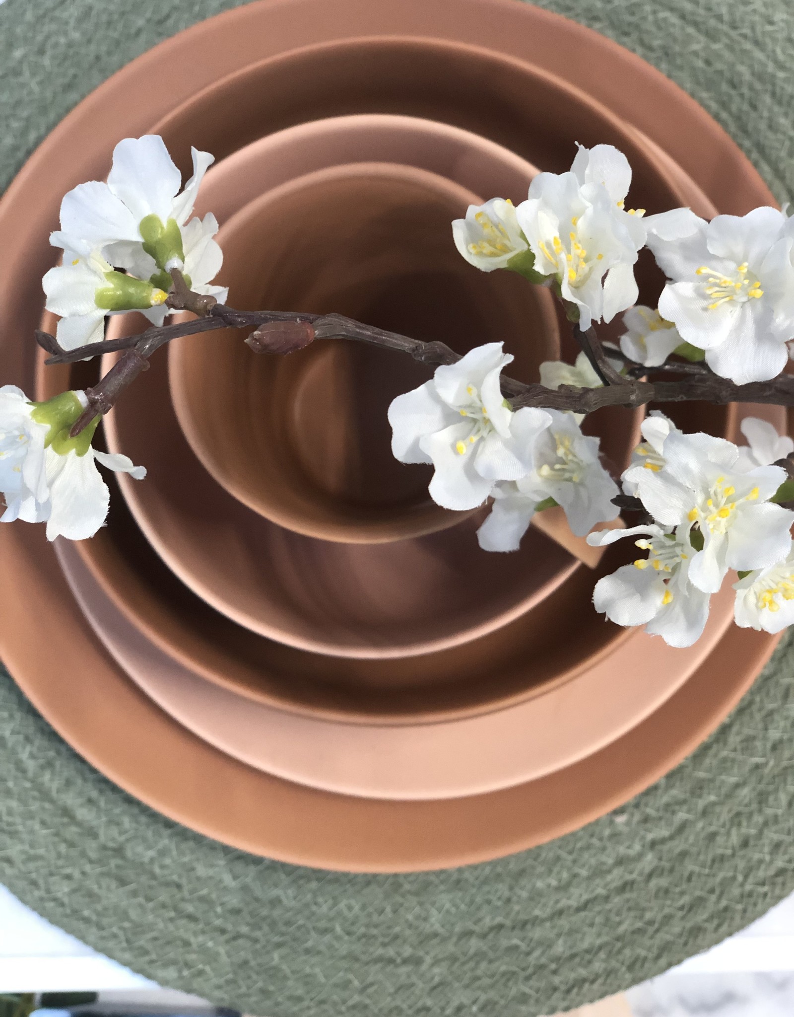 Dixie Sweden Placemat  jute 2 stuks Ella - soft green