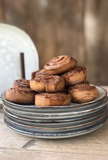 Mica decorations Gebaksbordjes Tabo - 18 cm - set van 6