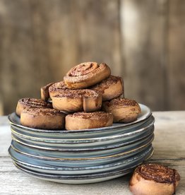 Mica decorations Gebaksbordjes Tabo - 18 cm - set van 6