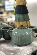 Mica decorations Theepot met bekers set 4 delen.