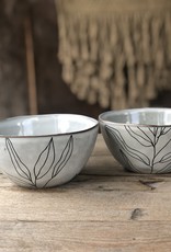 Mica decorations Kom Tabo - 15 cm -set van 2