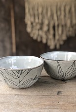 Mica decorations Kom Tabo - 15 cm -set van 2