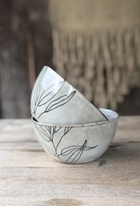 Mica decorations Kom Tabo - 15 cm -set van 2