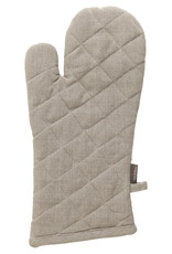 Linen & More Keukenschort-set 4 delig - Beige