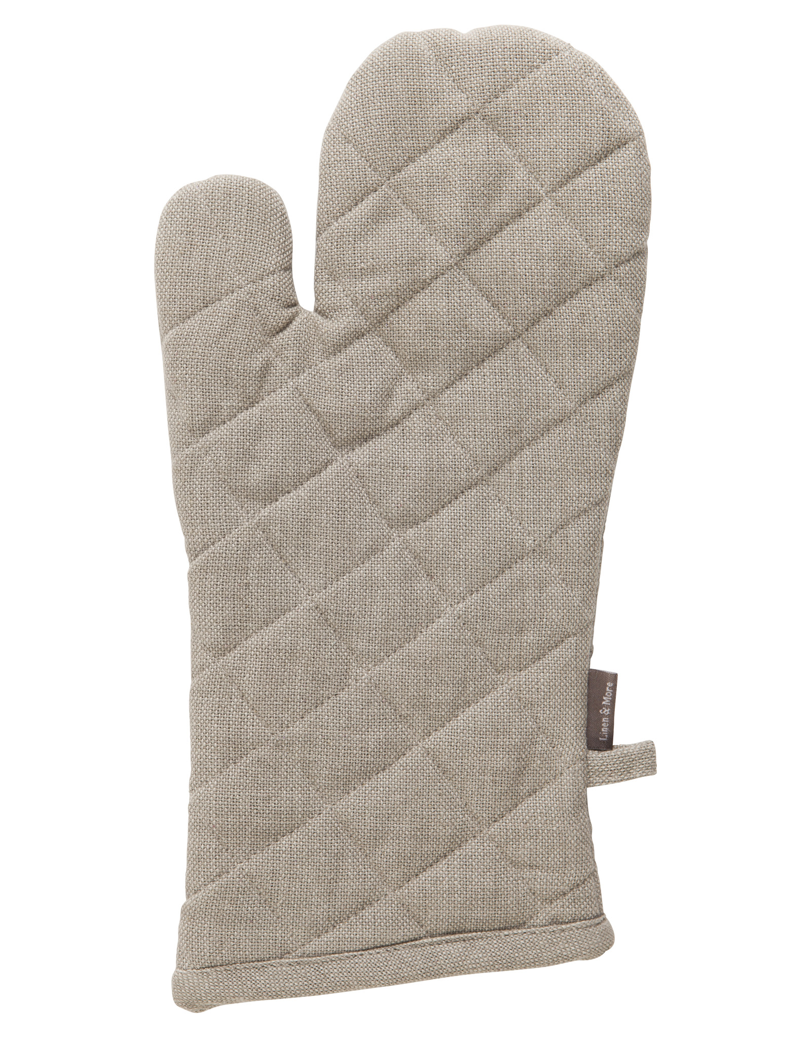 Linen & More Keukenschort-set 4 delig - Beige