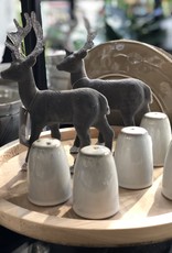 Mica decorations Peper en zout stel  Tabo - grijs