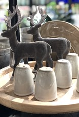 Mica decorations Peper en zout stel  Tabo - grijs