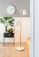 Karlsson Wandklok Dots & Batons - gold