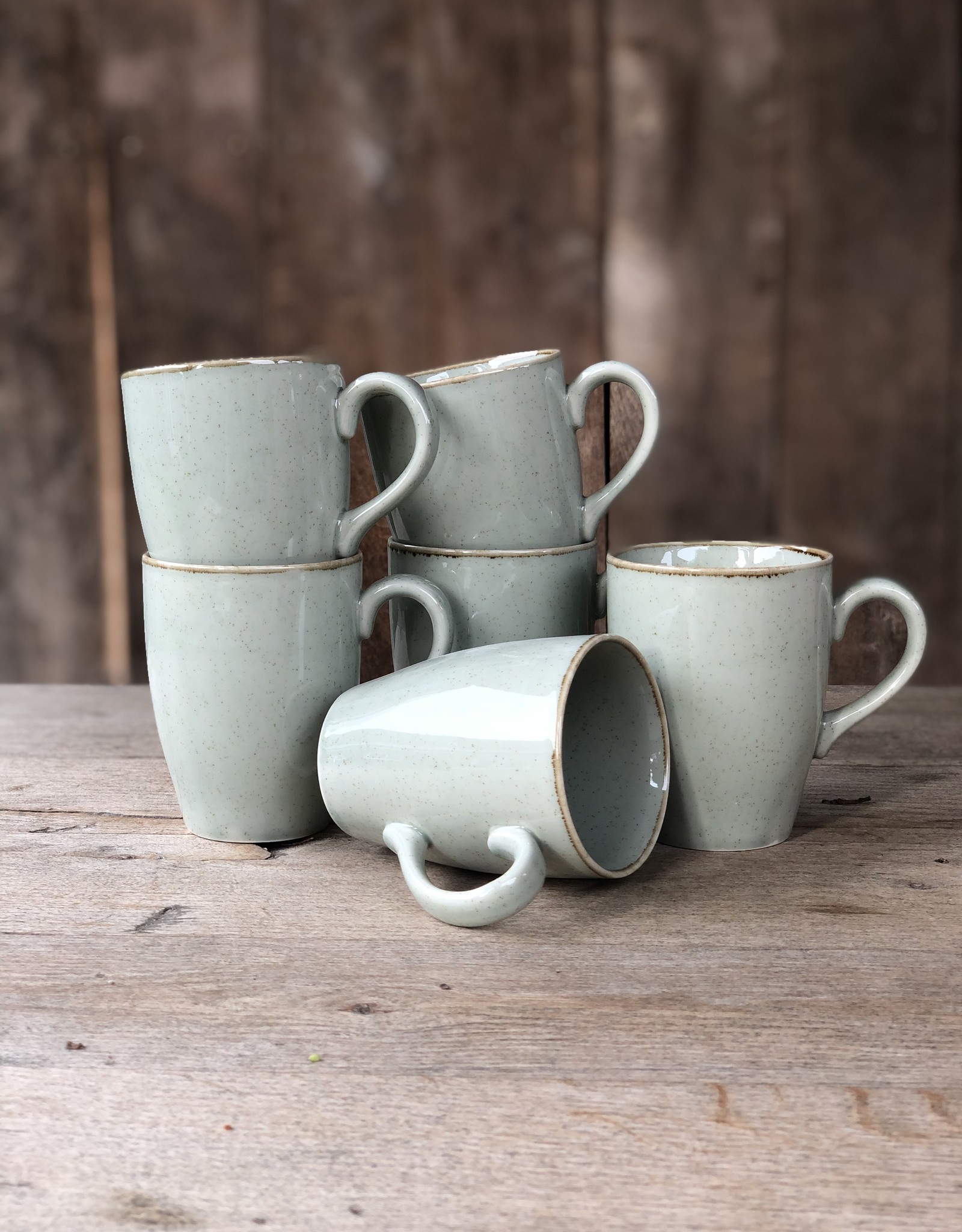 Kitchen Trend Mok ocean green - Large - set van 6