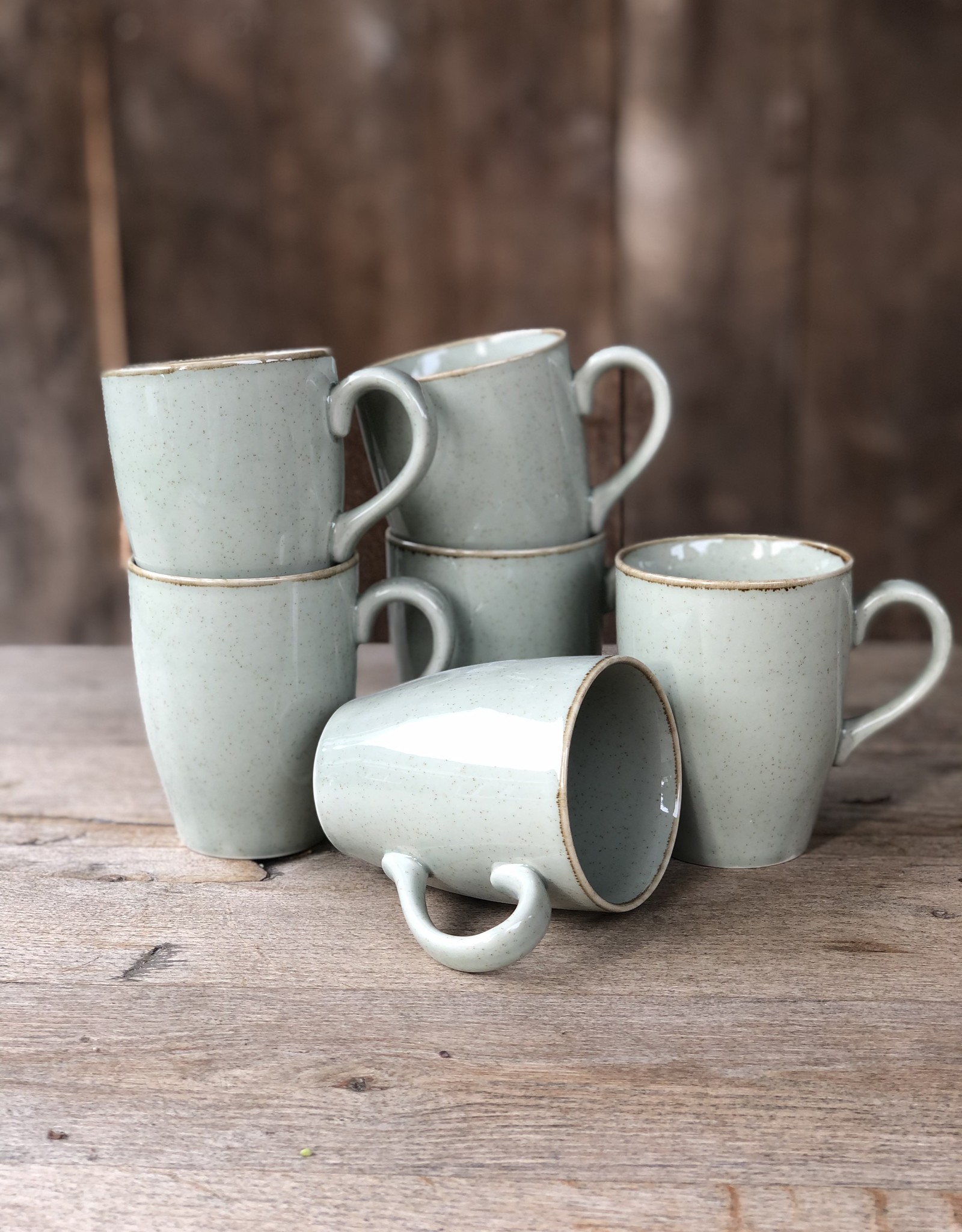 Kitchen Trend Mok ocean green - Large - set van 6