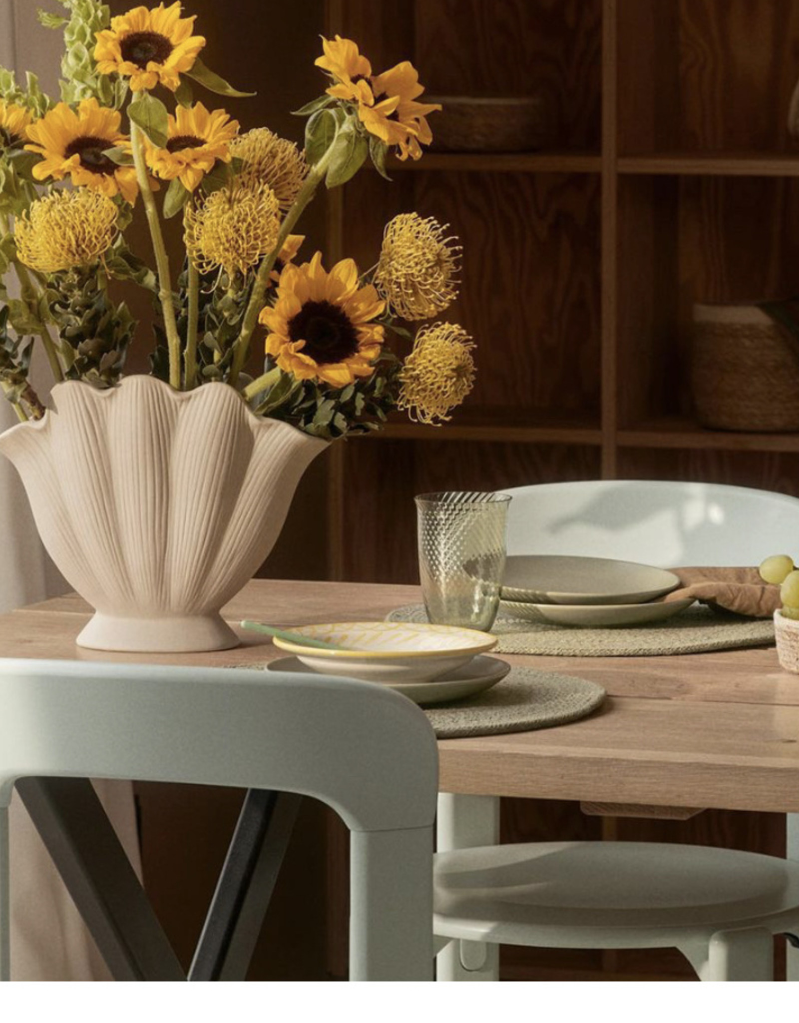 Dixie Sweden Placemat  jute 2 stuks Ella - soft green