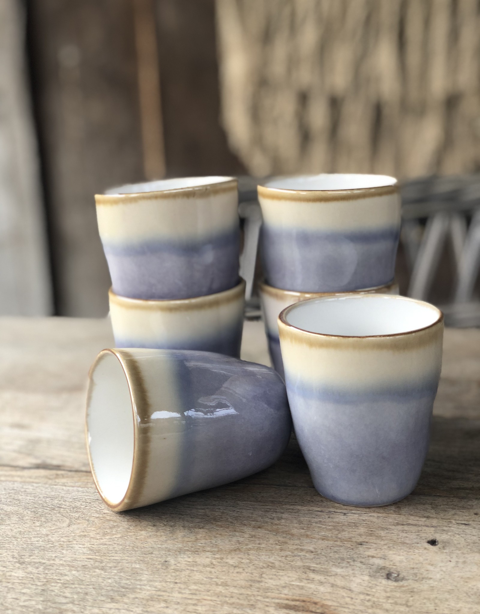 Lavandoux Koffie beker set van 6