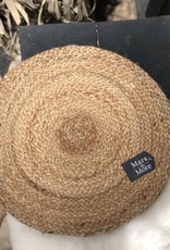 Mars & More Placemat jute rond 4 stuks