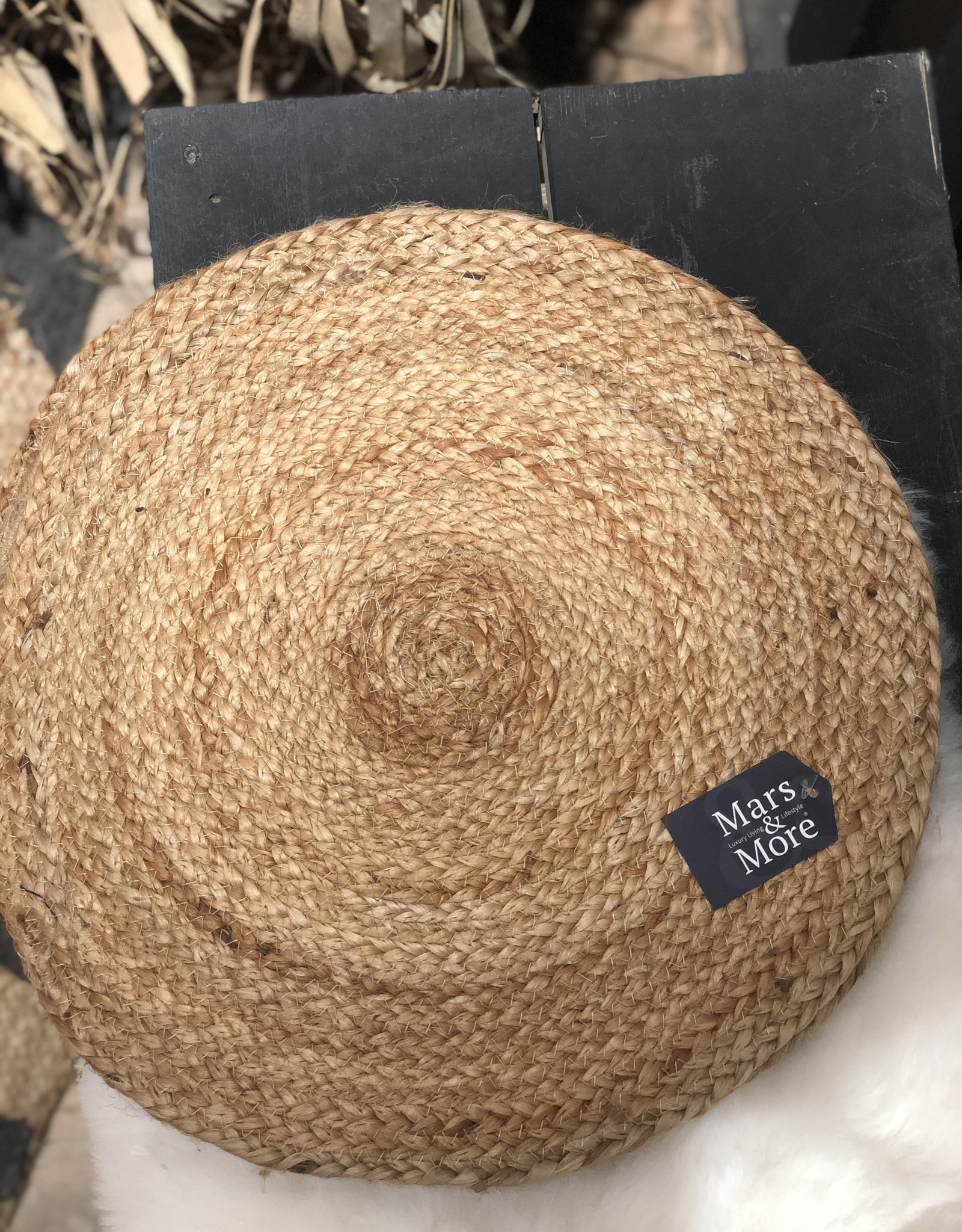 Placemat rond jute. Trendykoken