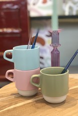 Lavandoux Mok set van 6 - pastel