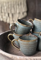 Mica decorations Mok large Tabo- set van 6  -  groen