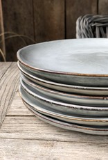 Lavandoux Dinerbord set van 8  - grijs groen