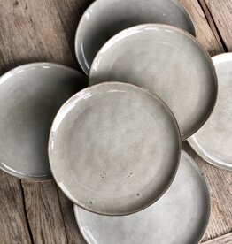 Lavandoux Dinerbord set van 6  - grijs groen