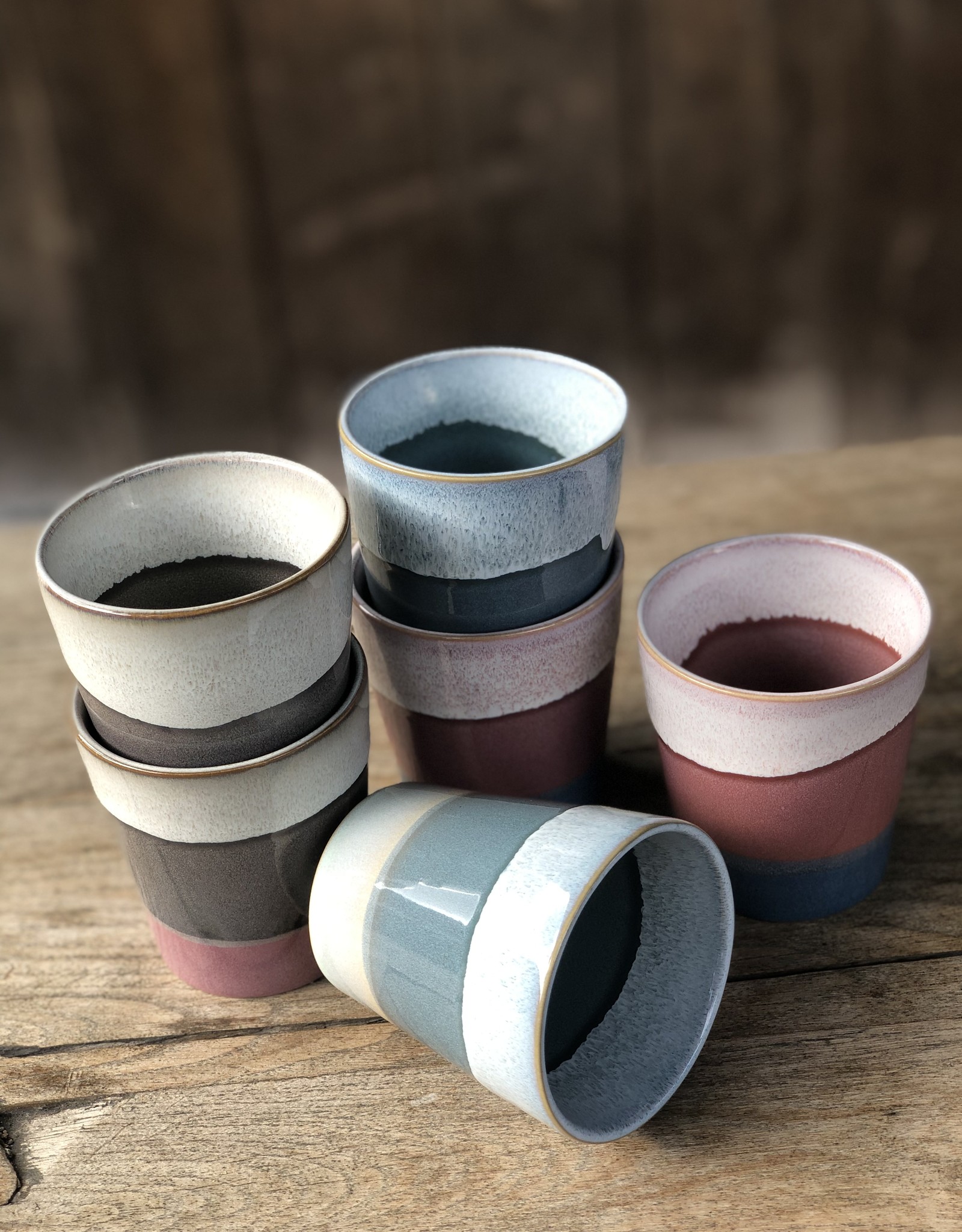 Elzet Koffiebeker -  set van 6