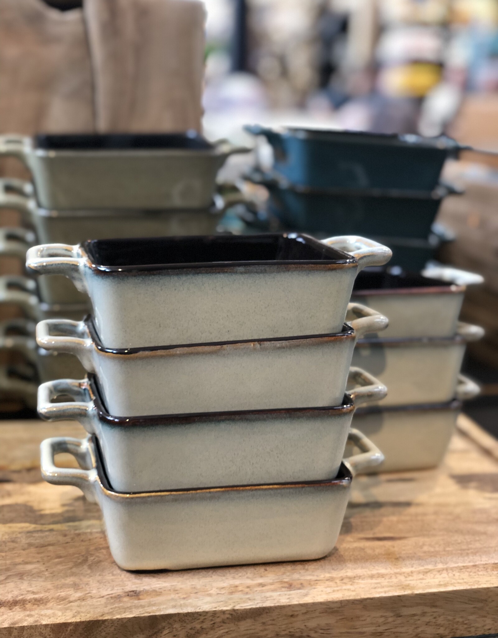 Elzet Ovenschaal  Stoneware- set van 4