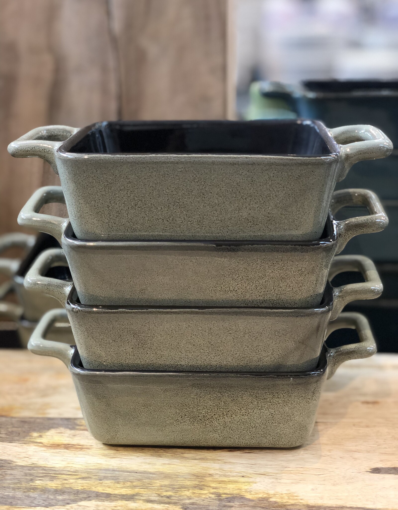 Elzet Ovenschaal  Stoneware- set van 4