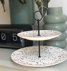 House vitamin Etagère Dots - set van 2