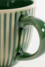 Mica decorations Mok Elice set van 6  - groen Mica decorations Mok Elice set van 6  - groen